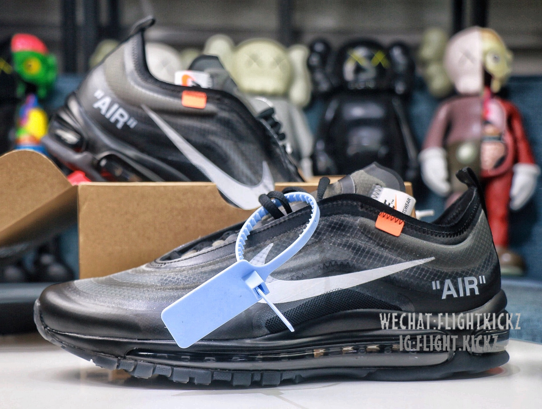 Off White X Air Max 97 OG Black