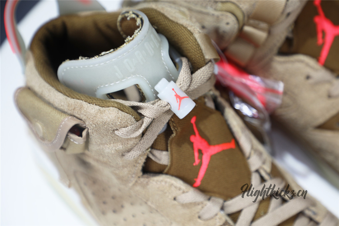 Travis Scott X Air Jordan 6 Retro “British Khaki”