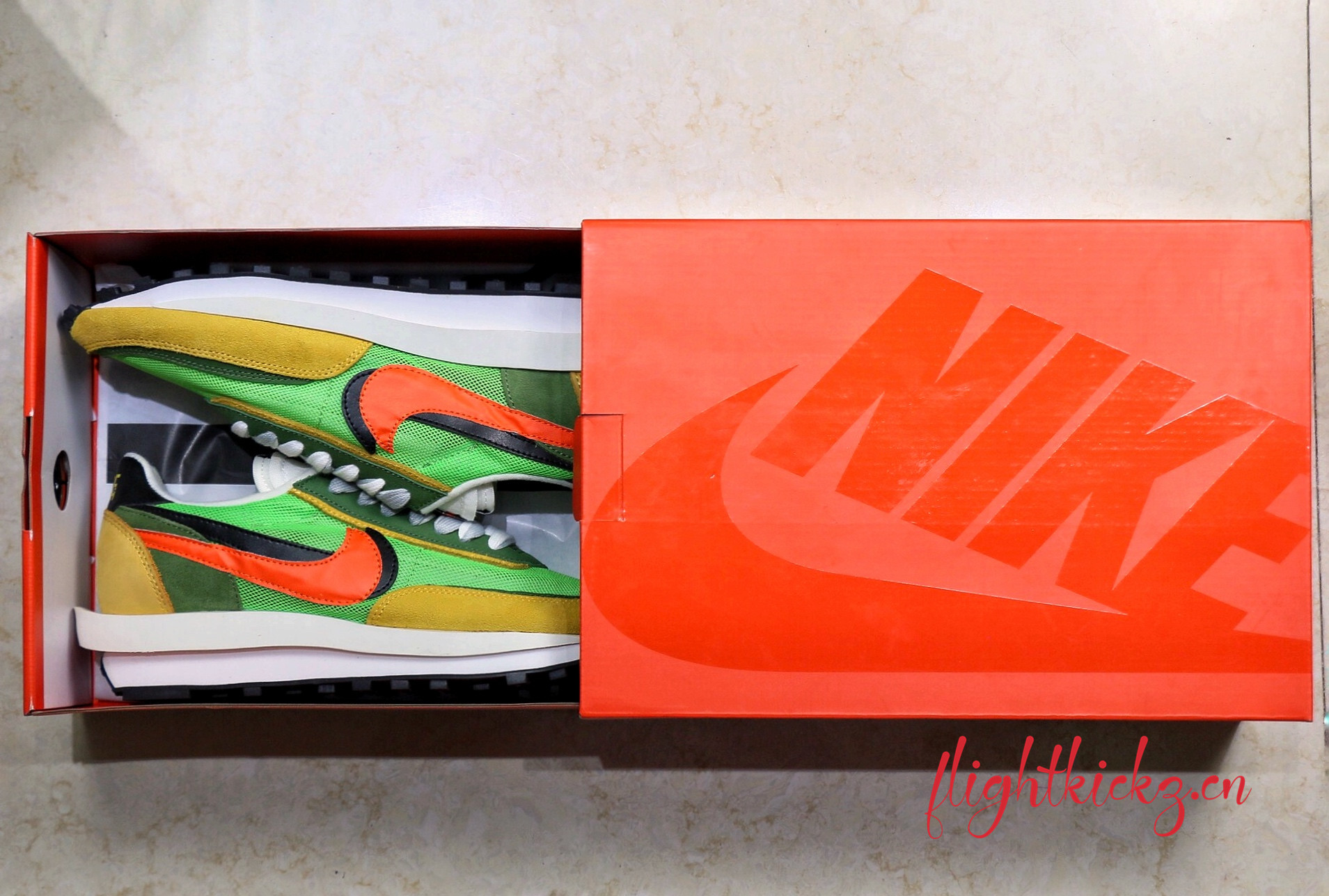 Nike LD Waffle Sacai Green Gusto