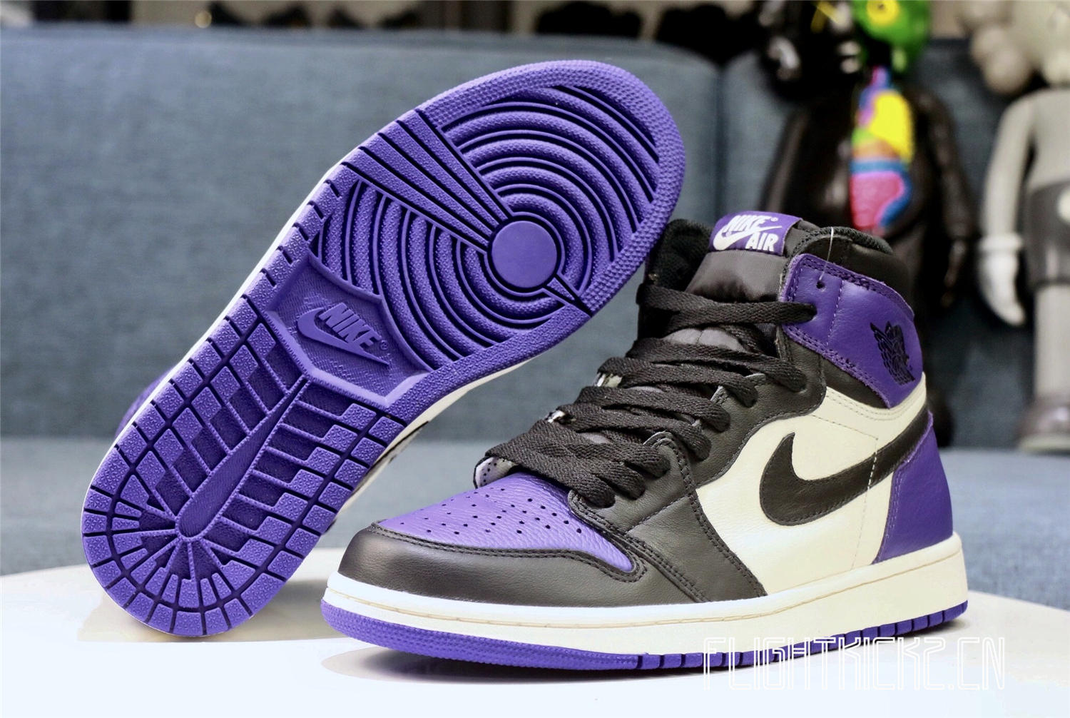 Air Jordan 1 Retro Court Purple 2018