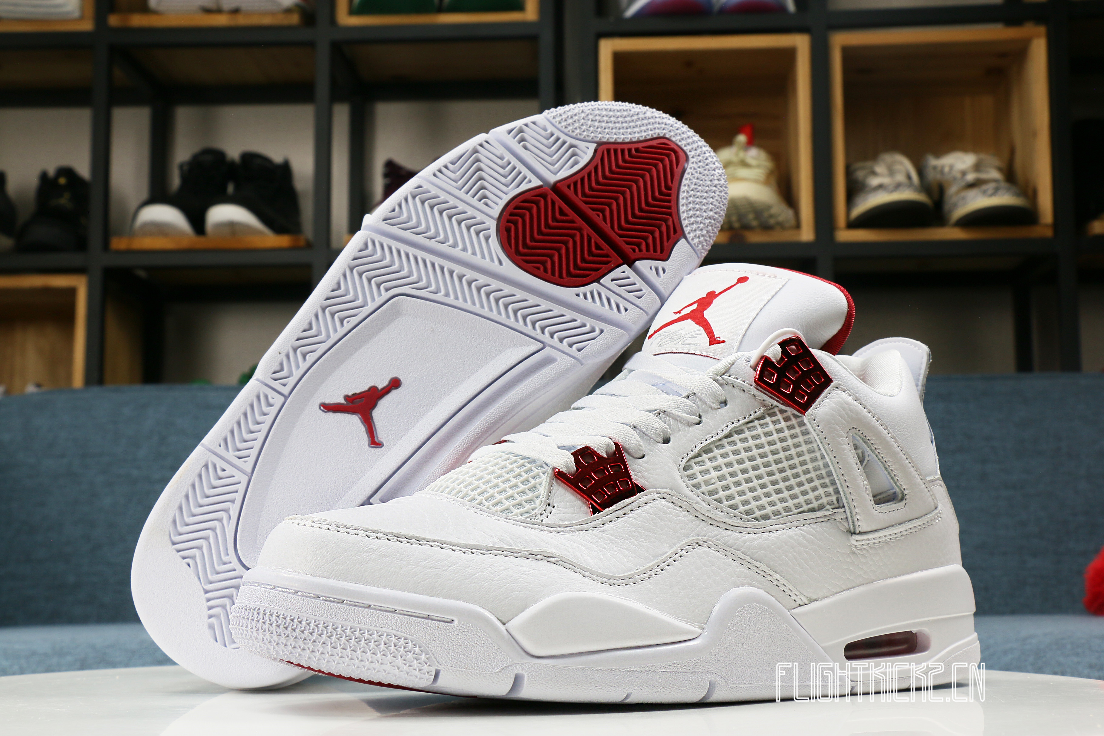 Air Jordan 4 Retro Red Metallic 2020(LN5 A1 Batch)