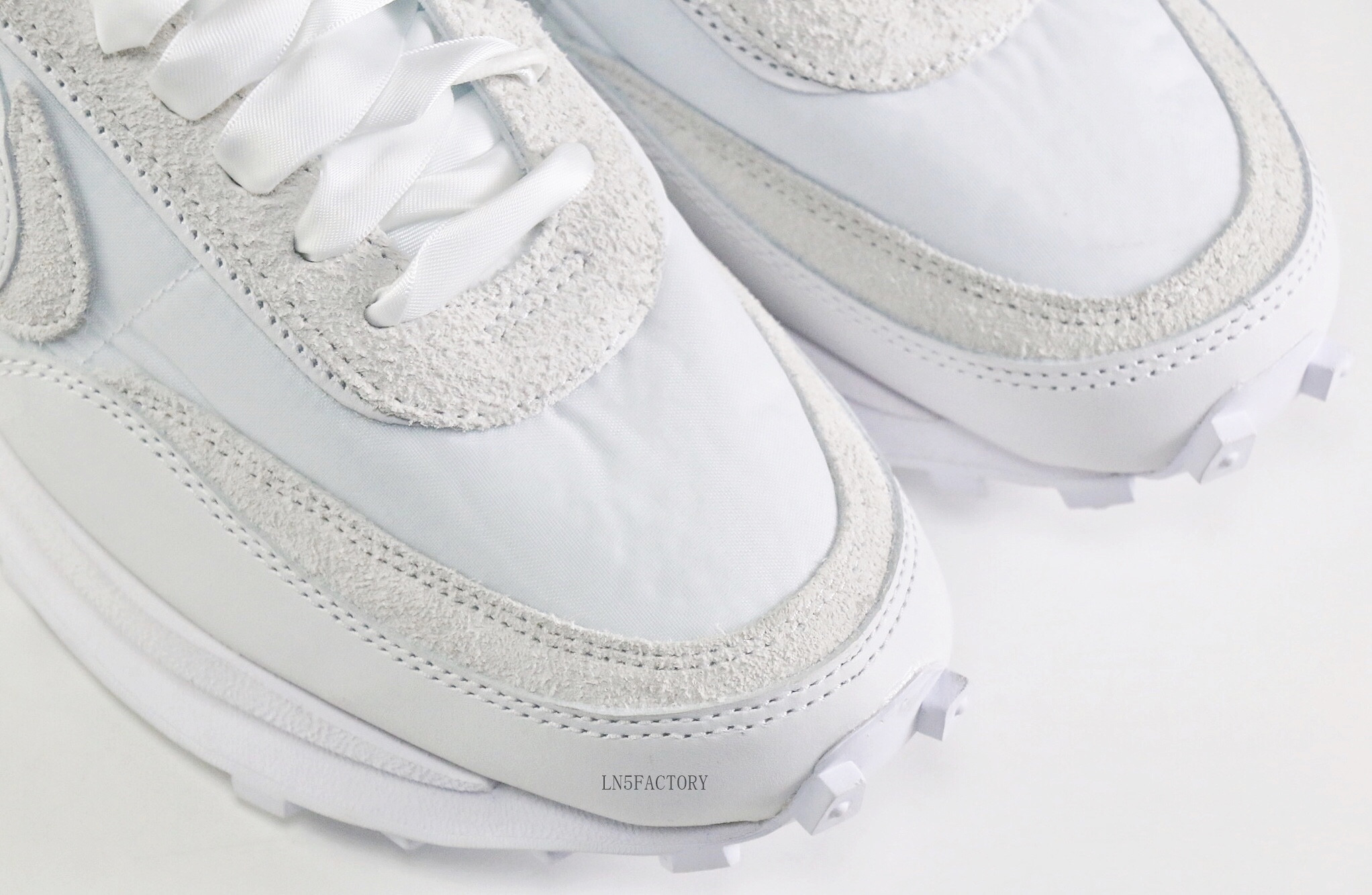 Sacai x Nike LDWaffle White Nylon 2020