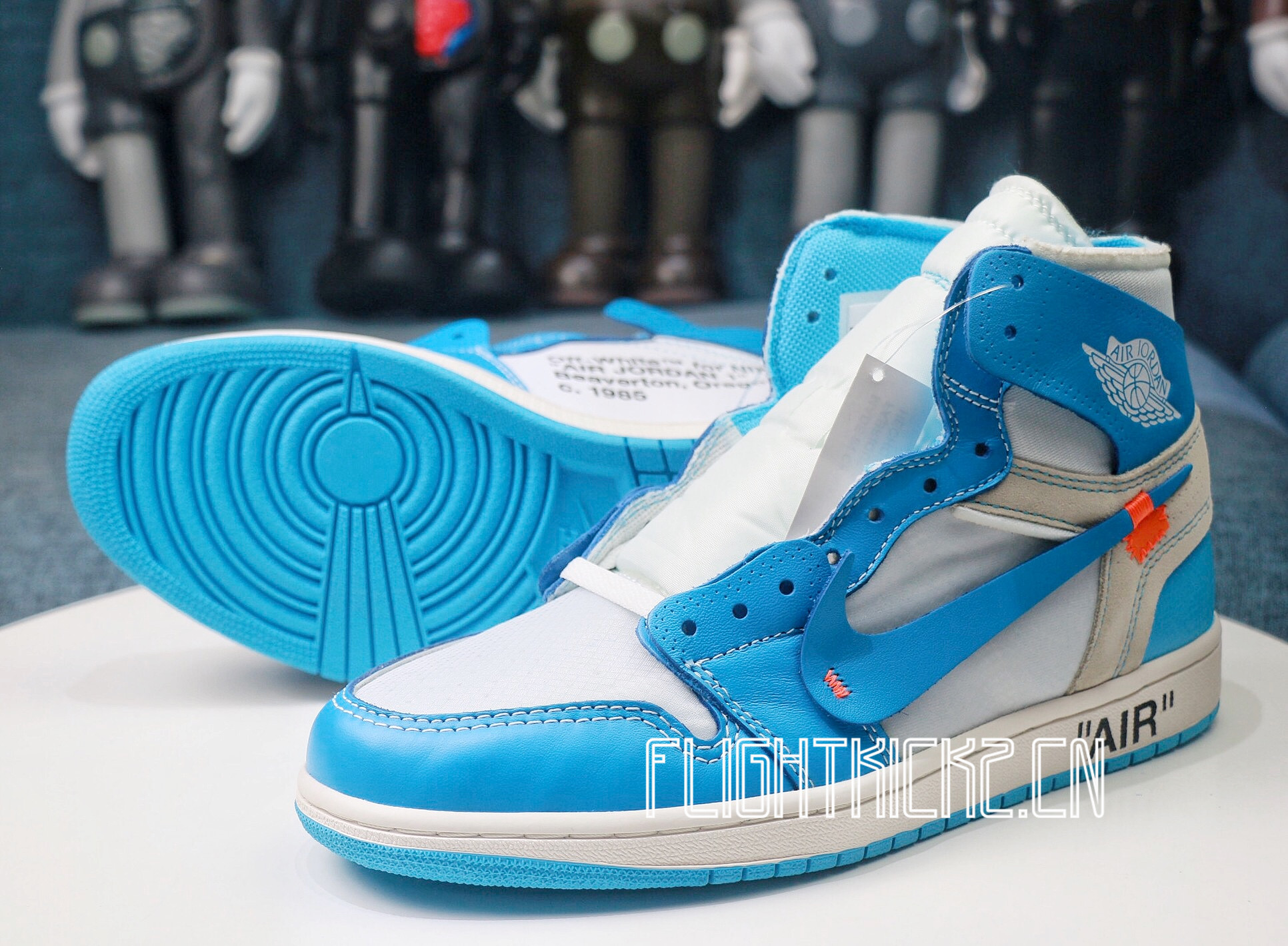 Off white X Air Jordan 1 UNC NRG 2018 (LN5 A1 Batch)