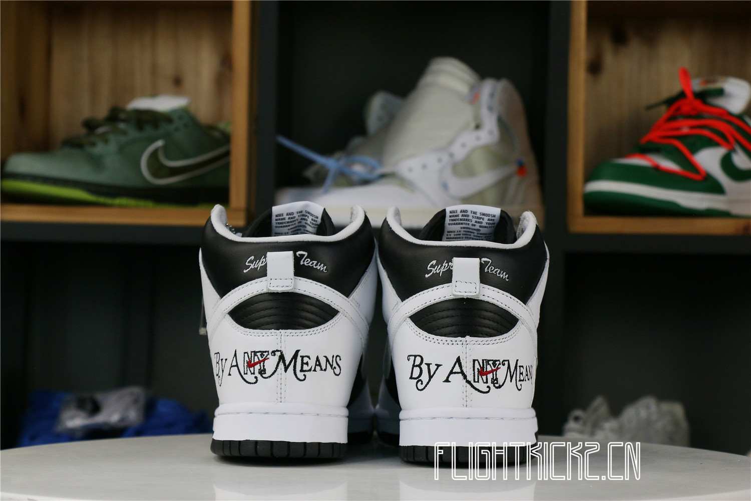 Nike SB Dunk High Supreme By Any Means Black