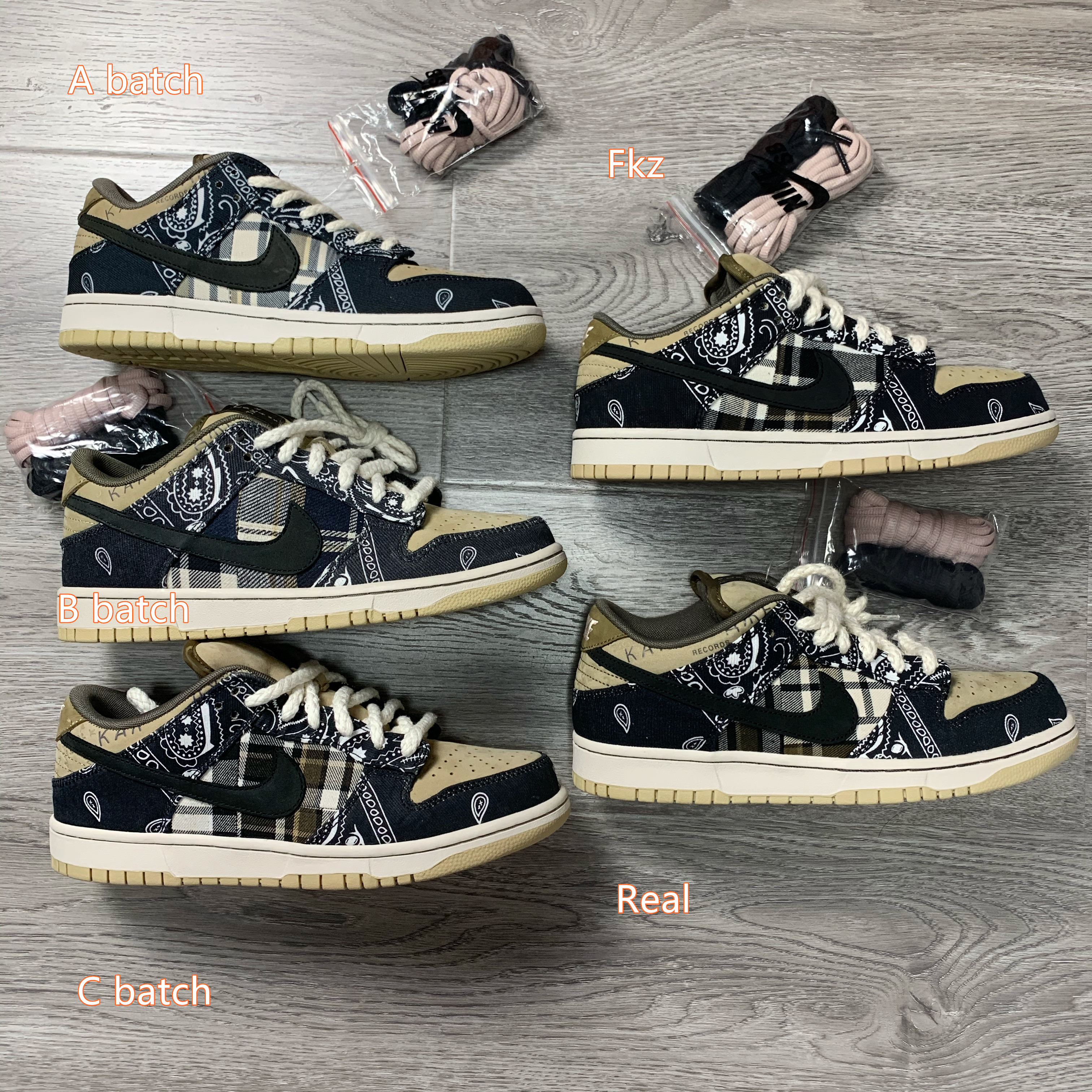 Travis Scott x Nike SB Dunk Low(LN5 A1 Batch)