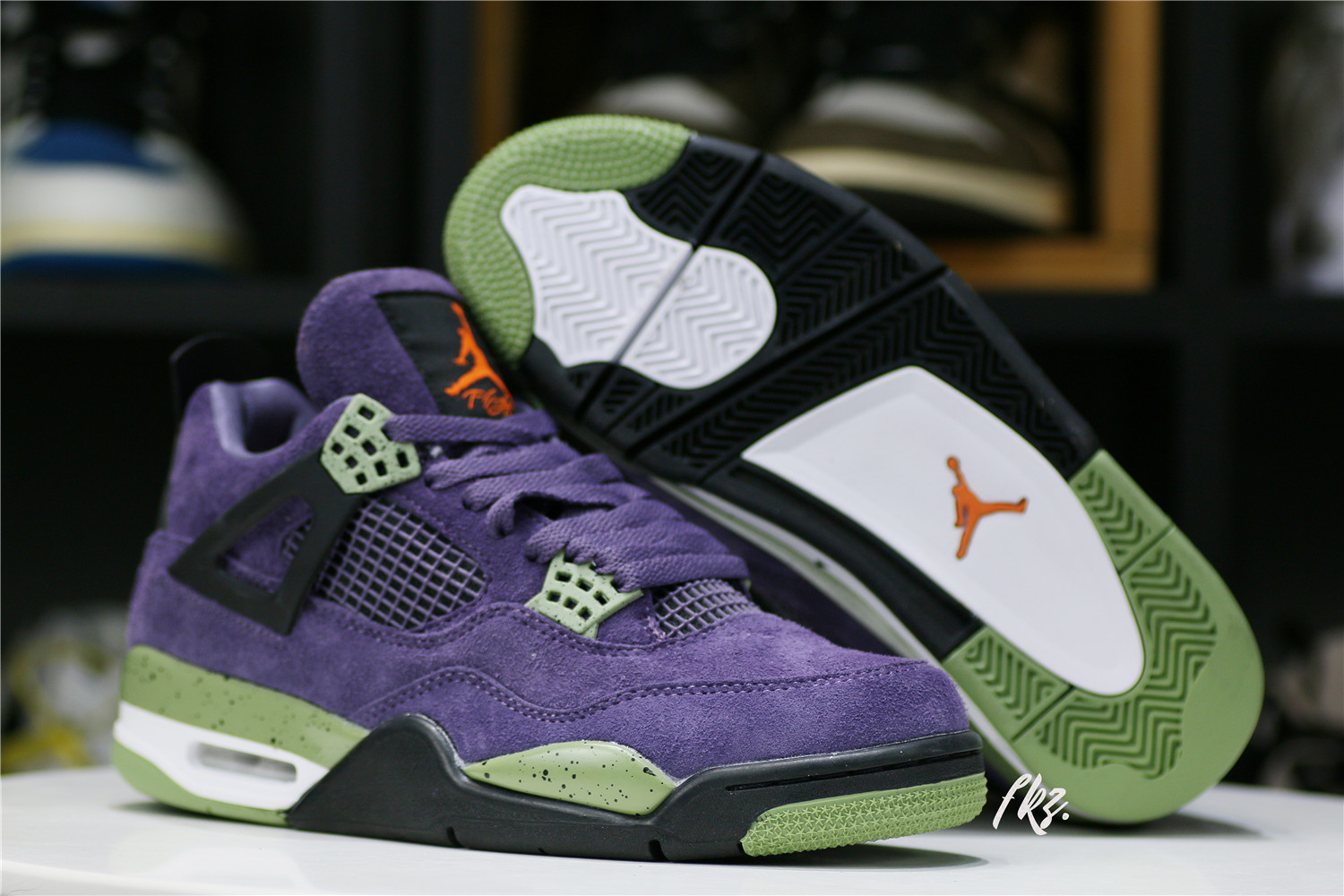 Air Jordan IV 4 Retro Canyon Purple 2022