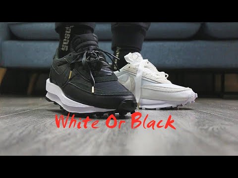 Sacai x Nike LDWaffle White Nylon 2020