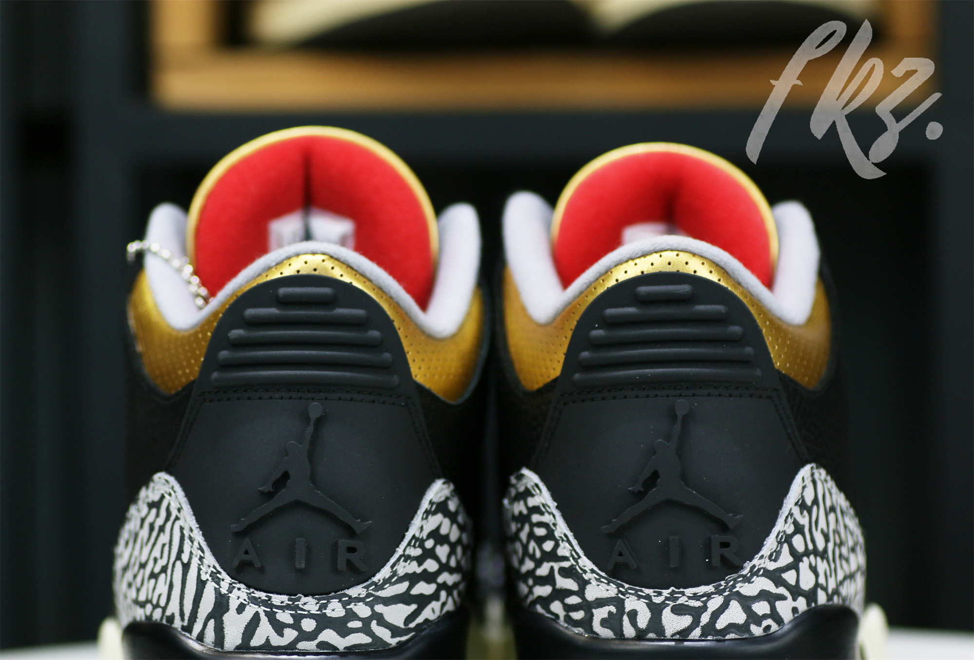 Air Jordan 3 “Black Cement Gold” 2022
