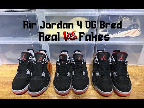Air Jordan 4 OG Bred 2019 (LN5 A1 Batch)