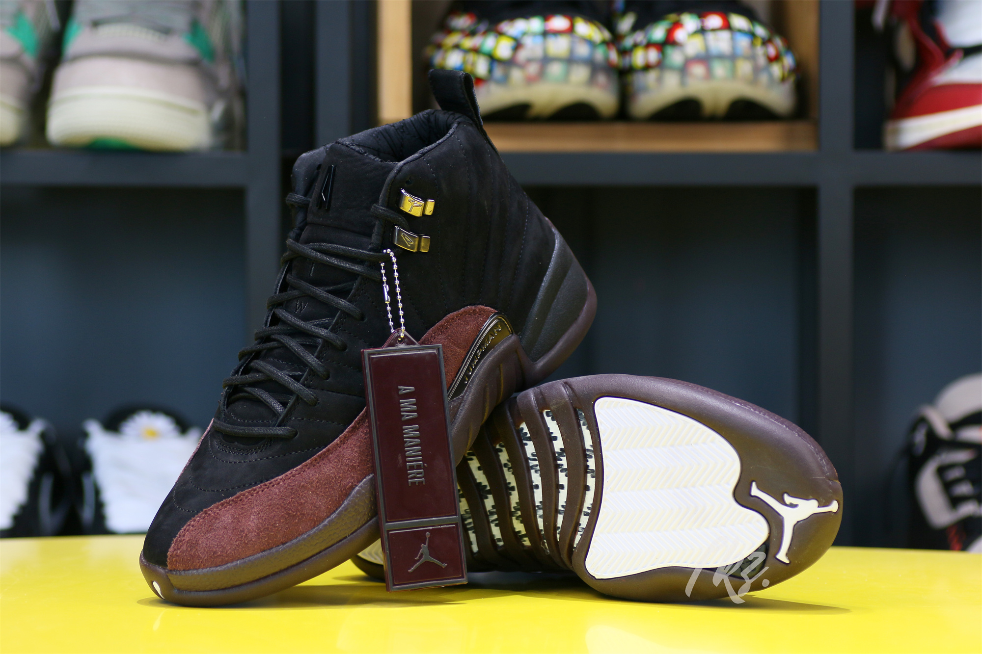 A Ma Maniére x Air Jordan 12 Retro Black 2022