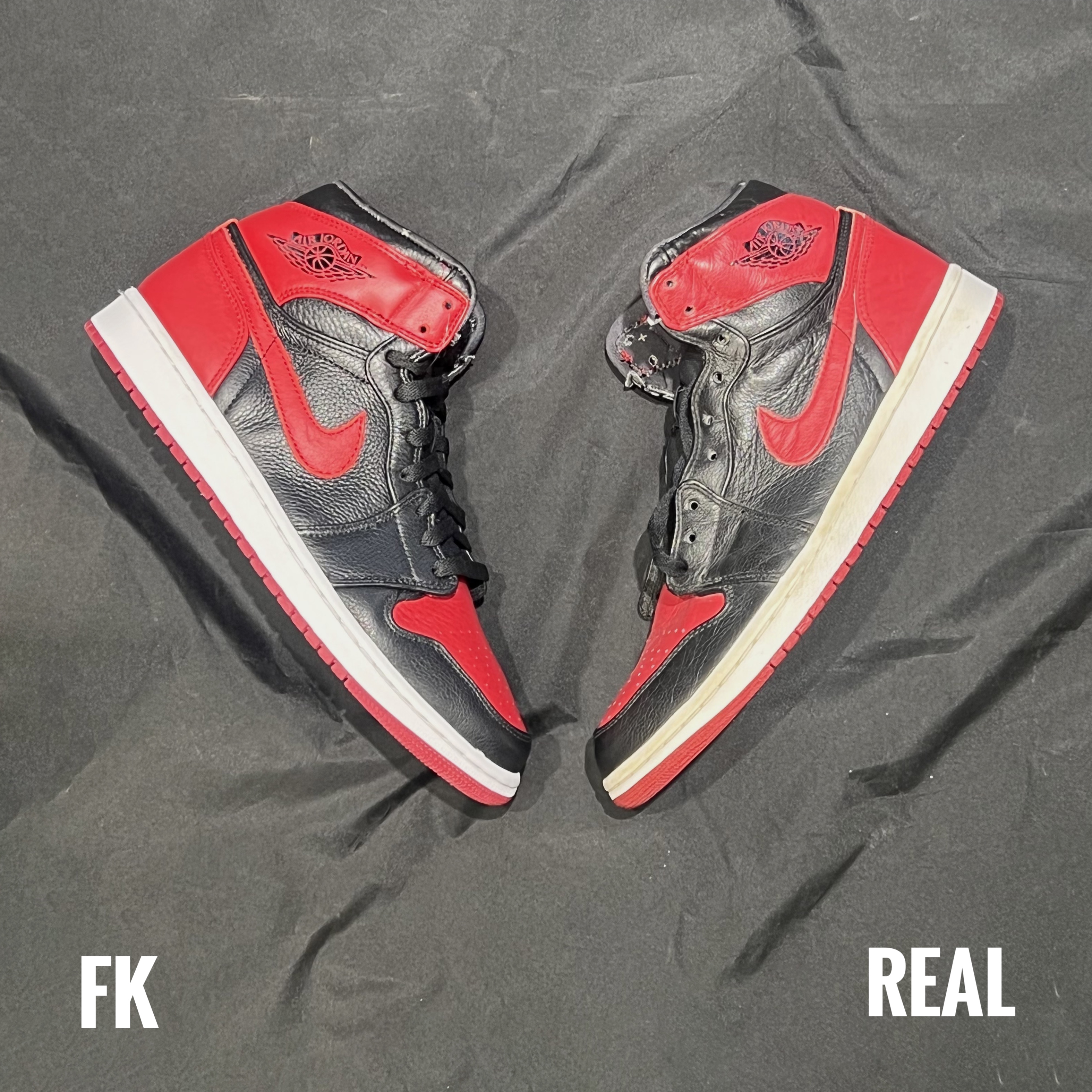 Air Jordan 1 OG Banned/Bred 2011 (LN5 A1 ,Deadstock,with tiny Flaws)