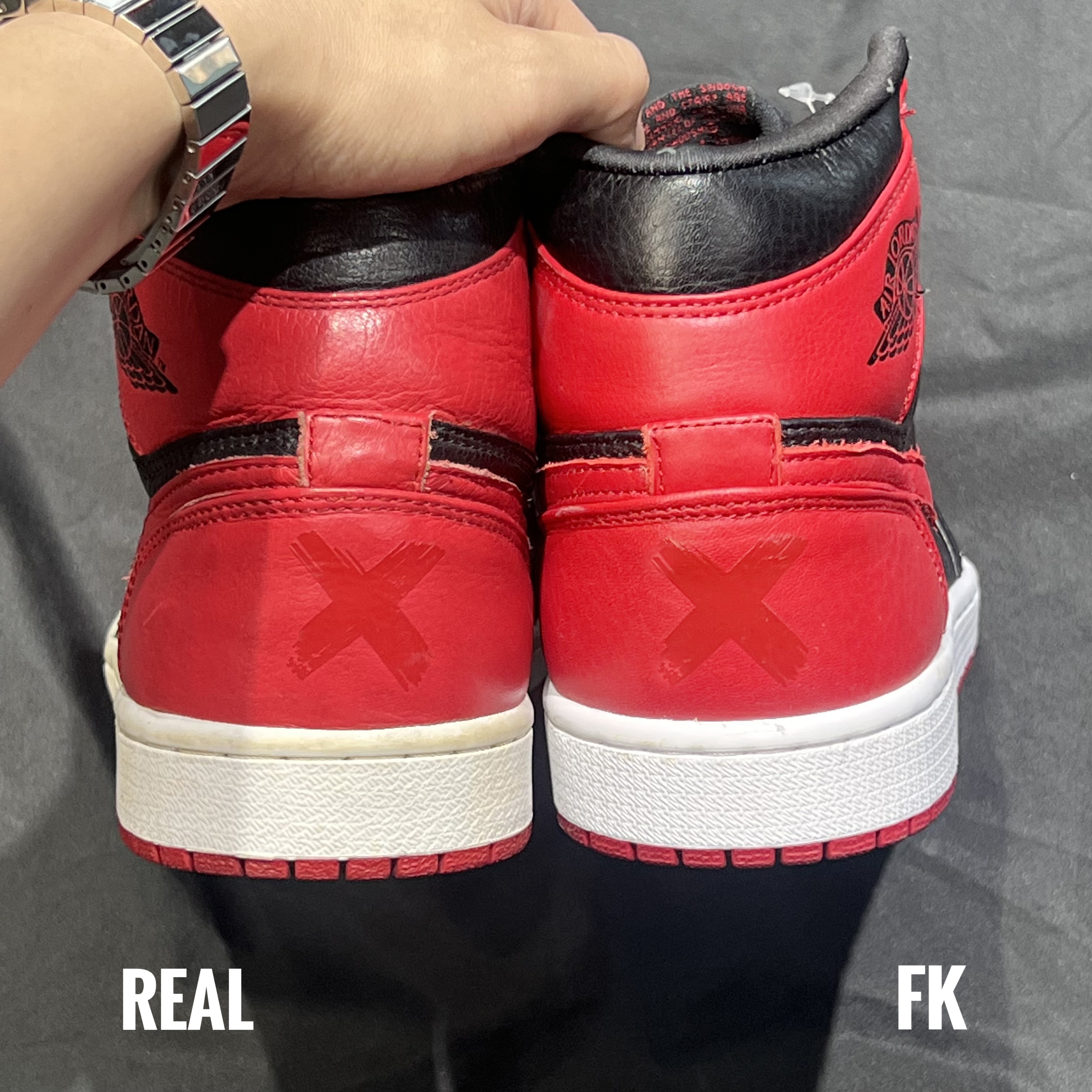 Air Jordan 1 OG Banned/Bred 2011 (LN5 A1 ,Deadstock,with tiny Flaws)