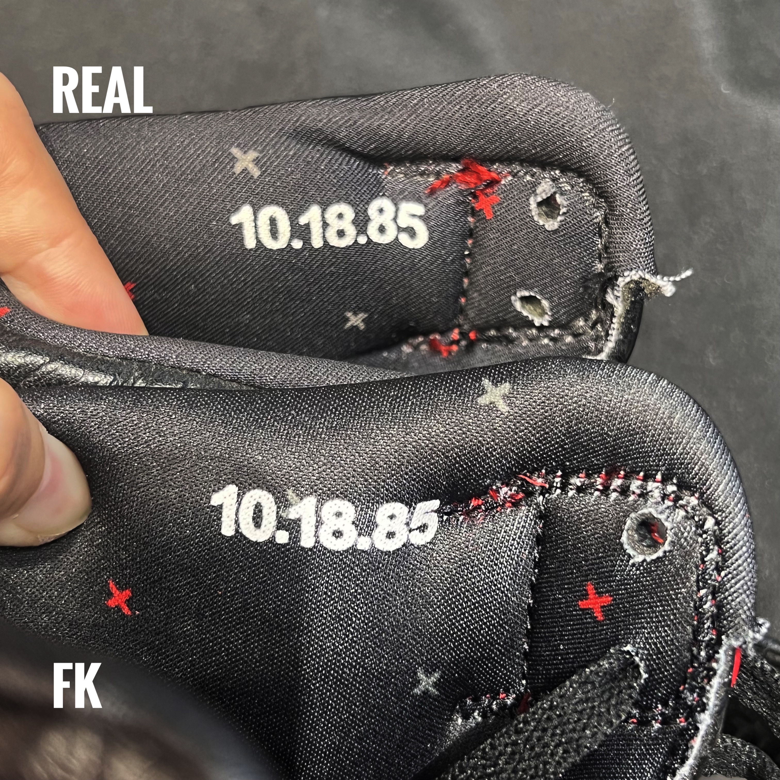 Air Jordan 1 OG Banned/Bred 2011 (LN5 A1 ,Deadstock,with tiny Flaws)