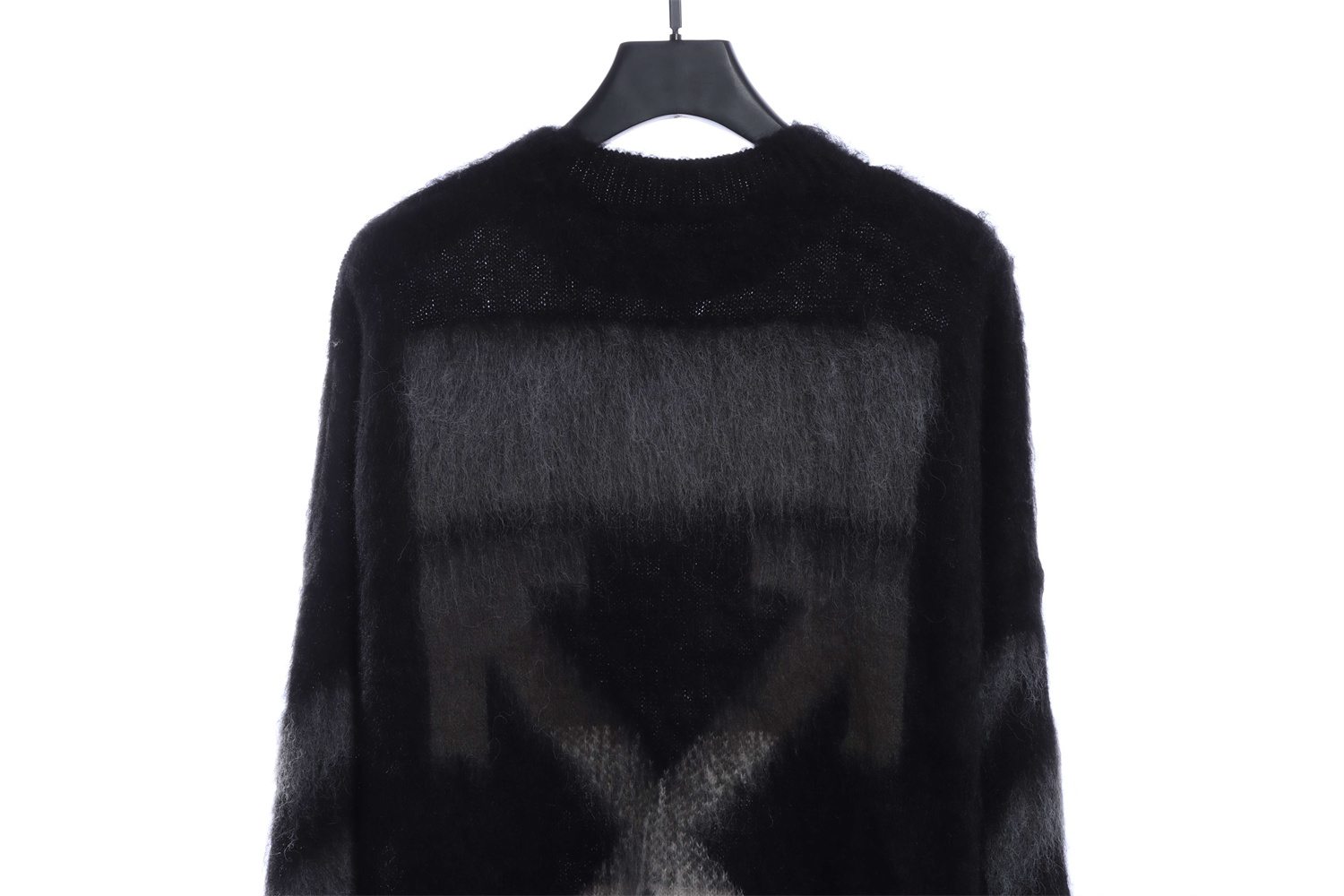 OFF WHITE Mohair Sweater Gradient 3