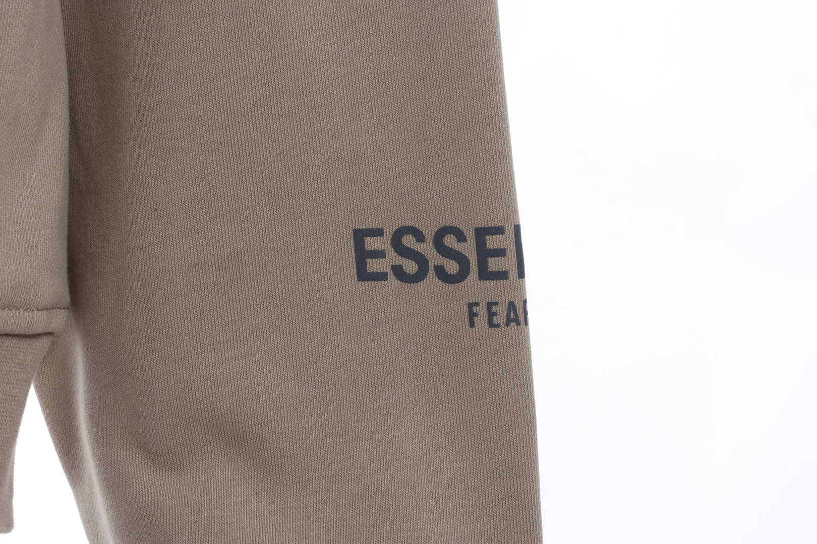 Double Line Back Silicone Lettering Zip Hoodie