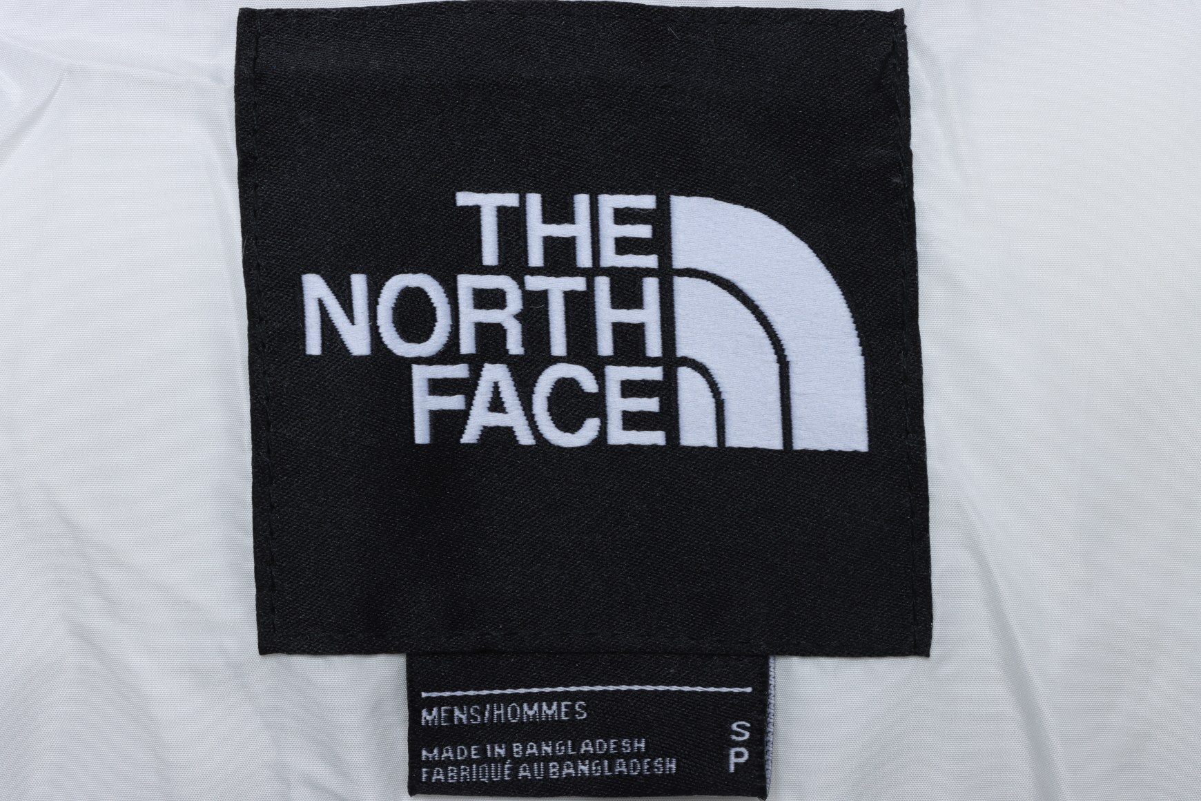 White ‘ZebraLogoPattern’ Down Jacket