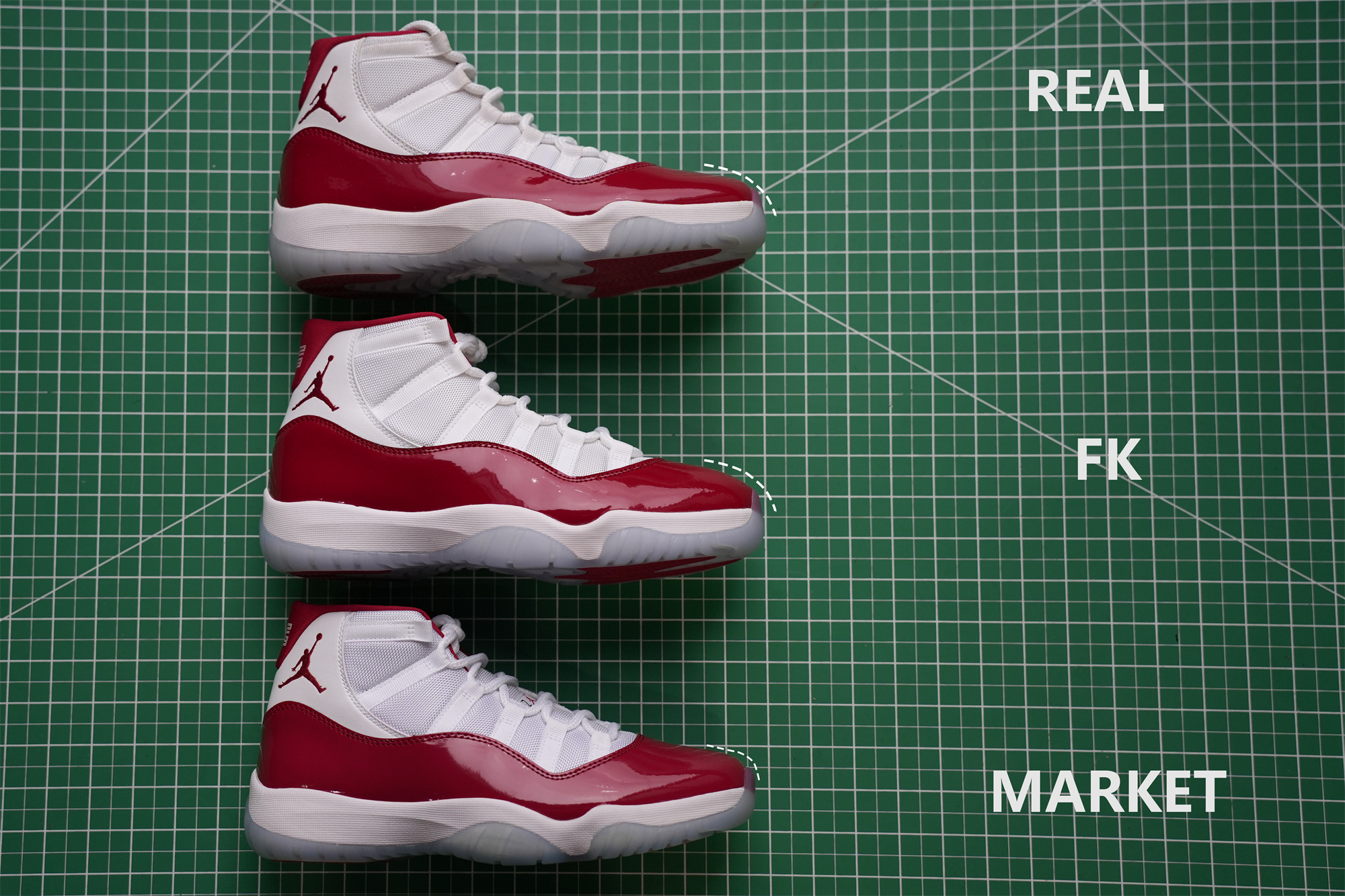 Air Jordan 11 Retro Cherry 2022 (LN5 A1 Batch)