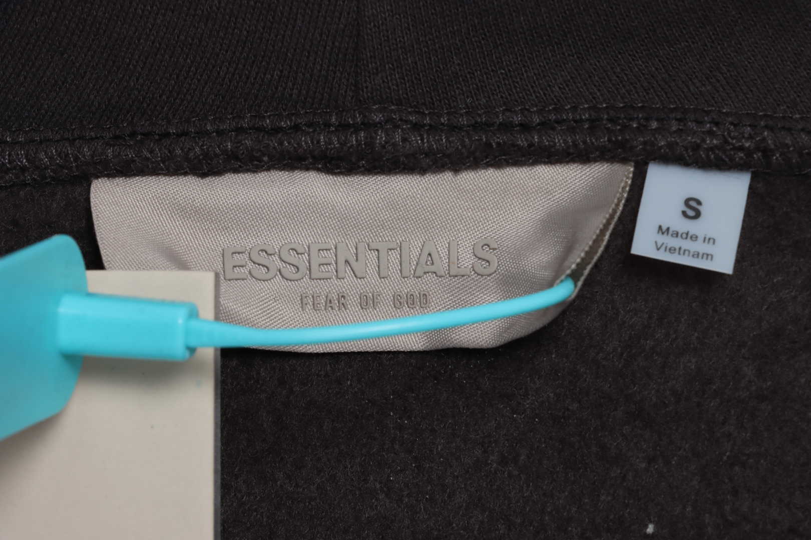 Ess3nt1als F0G 1977 flocking fleece hoodie