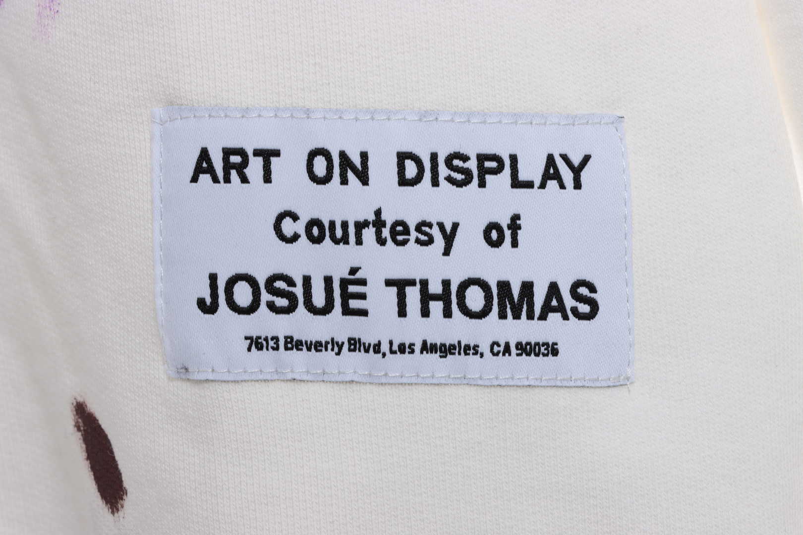 L-NV1N✖️G-ll3ry D3pt Limited Capsule Collection-Splash ink hand-painted sweater