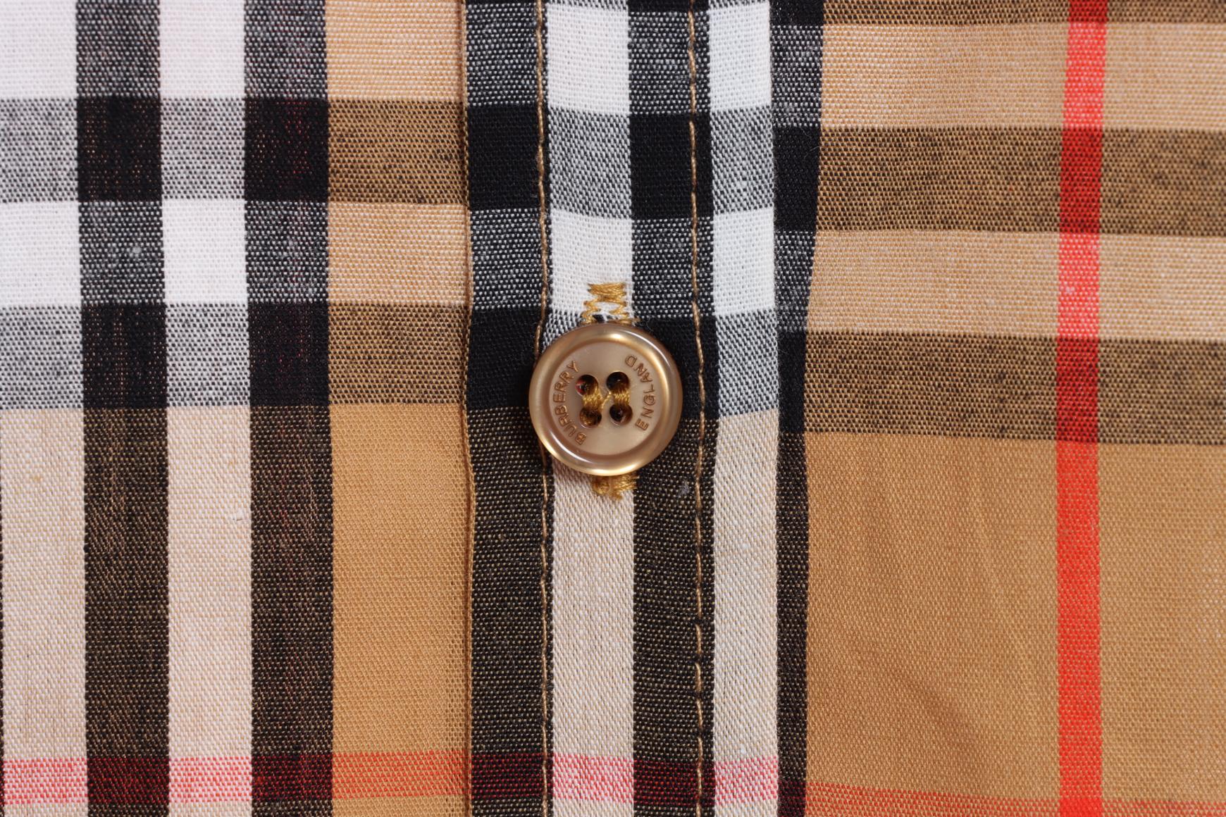 Bby Classic Plaid Long Sleeve Shirt