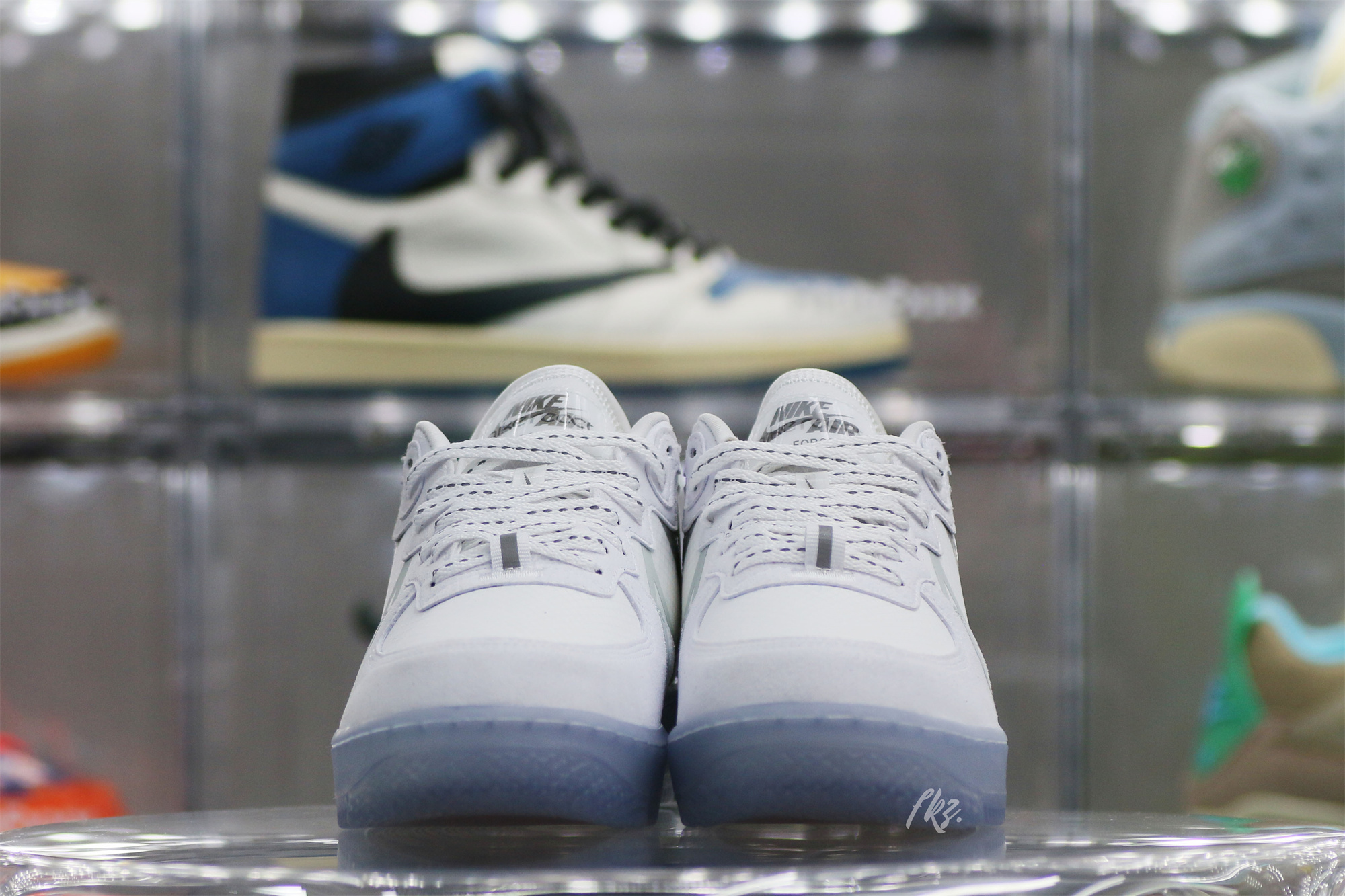 Nike Air Force 1 React White Light Bone