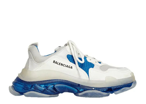 Balenciag* Triple S Trainer ‘Blue white’