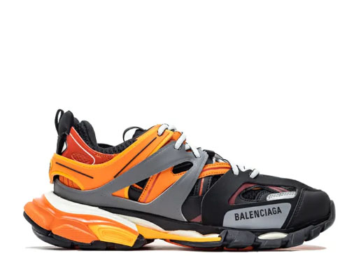 Balenciag* Wmns Track Trainer ‘Black Orange Grey’