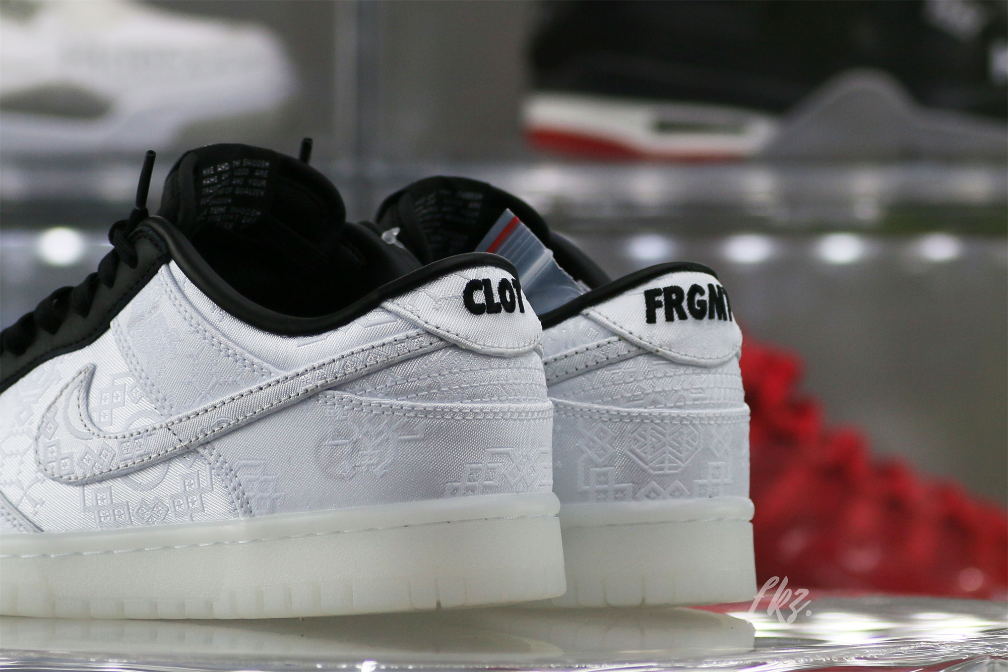 Fragment Design × CLOT × Nike Dunk Low