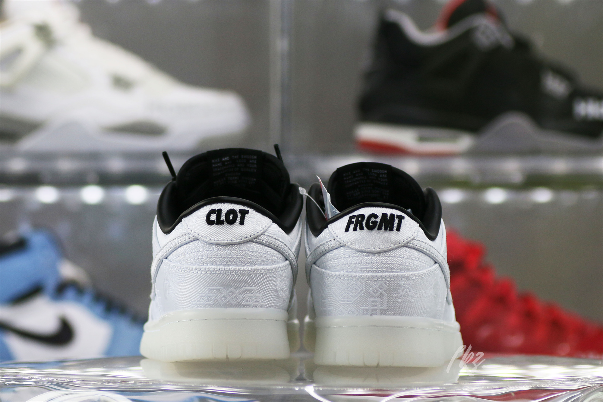 Fragment Design × CLOT × Nike Dunk Low