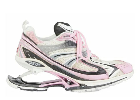 Balenciag* X-Pander Pink Silver