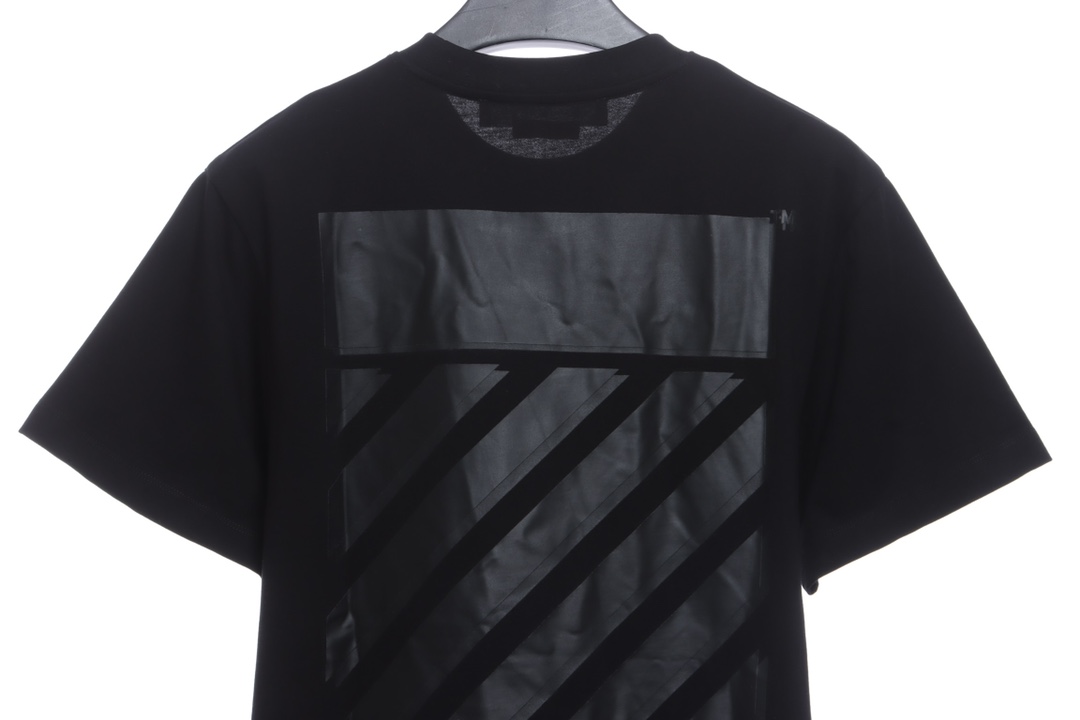 0W Overlap Zebra Arrow Print Short Sleeve