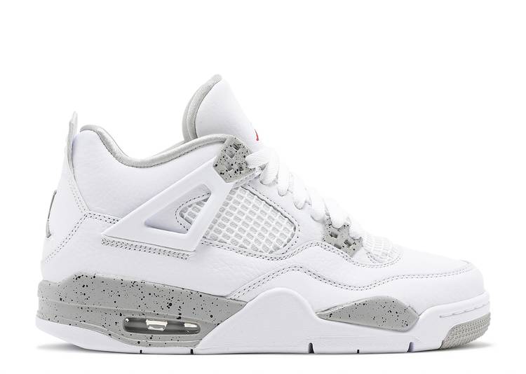 Air Jordan 4 Retro GS White Oreo (GS) (LN5 A1 Batch)