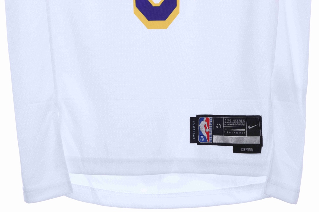Nk NBA Lakers James James No. 6 jersey
