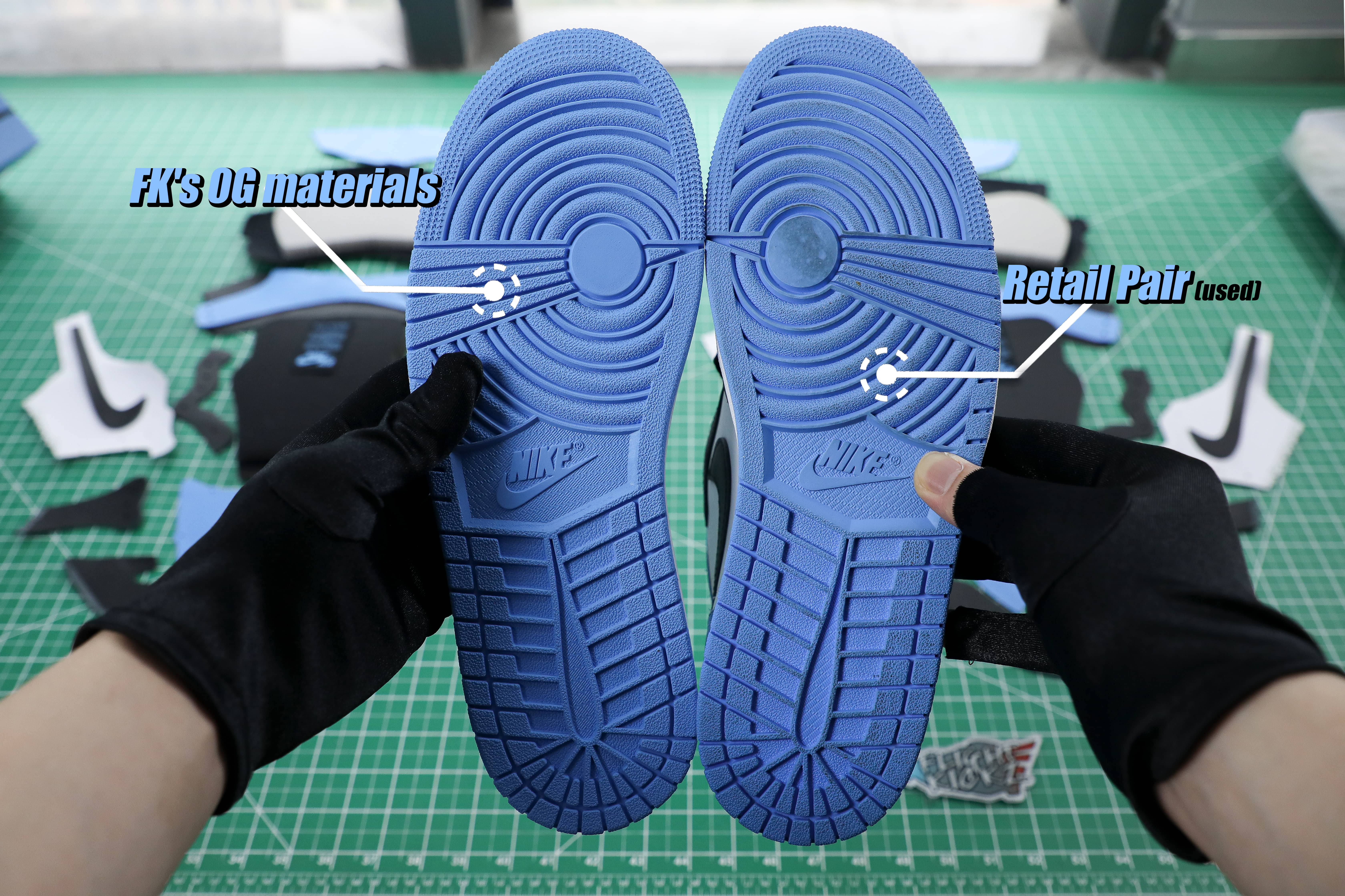 Air Jordan 1 Retro High OG University Blue UNC 2023 (LN5 A1 Batch)