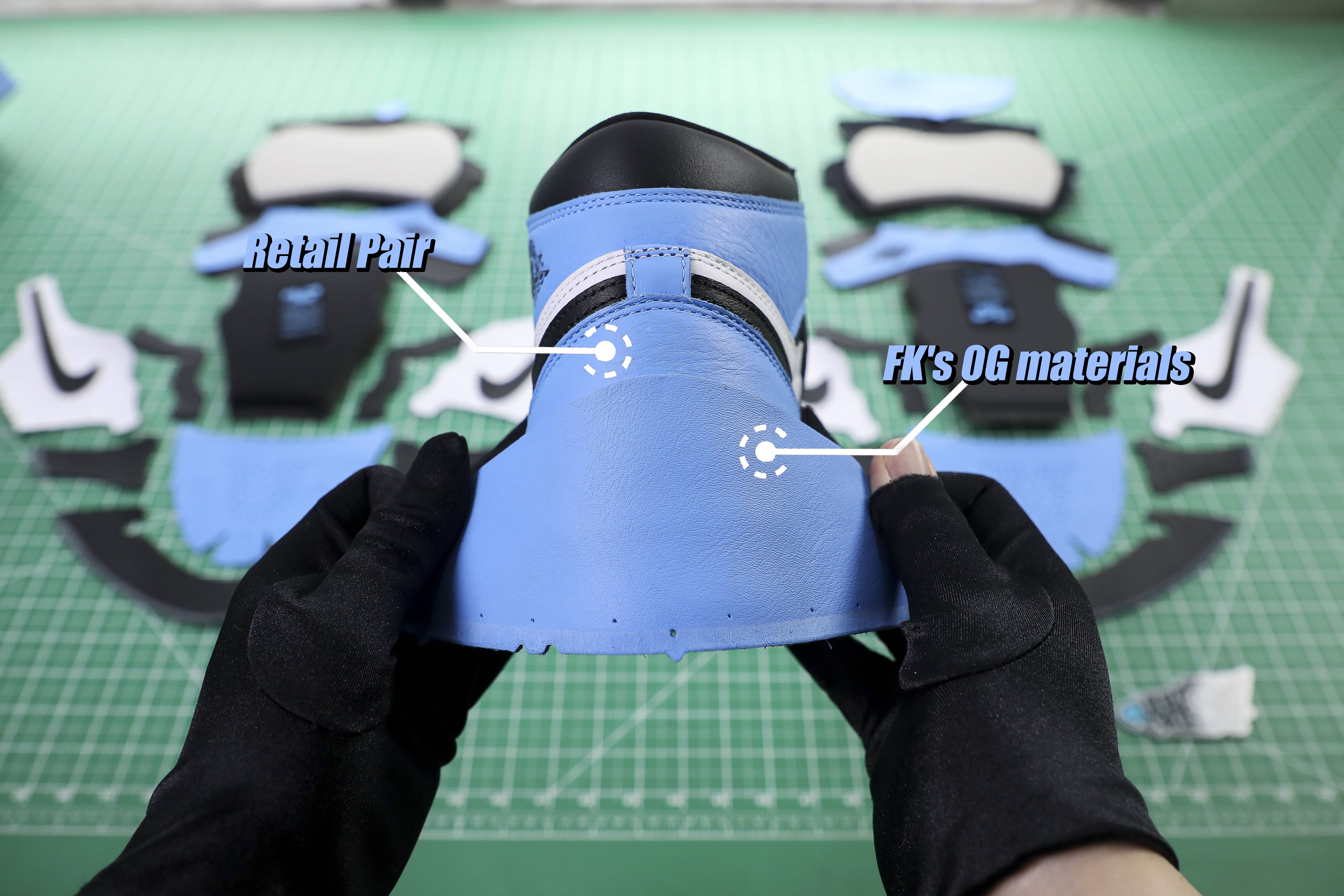 Air Jordan 1 Retro High OG University Blue UNC 2023 (LN5 A1 Batch)