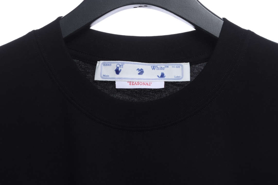 OW palm arrow print short sleeves