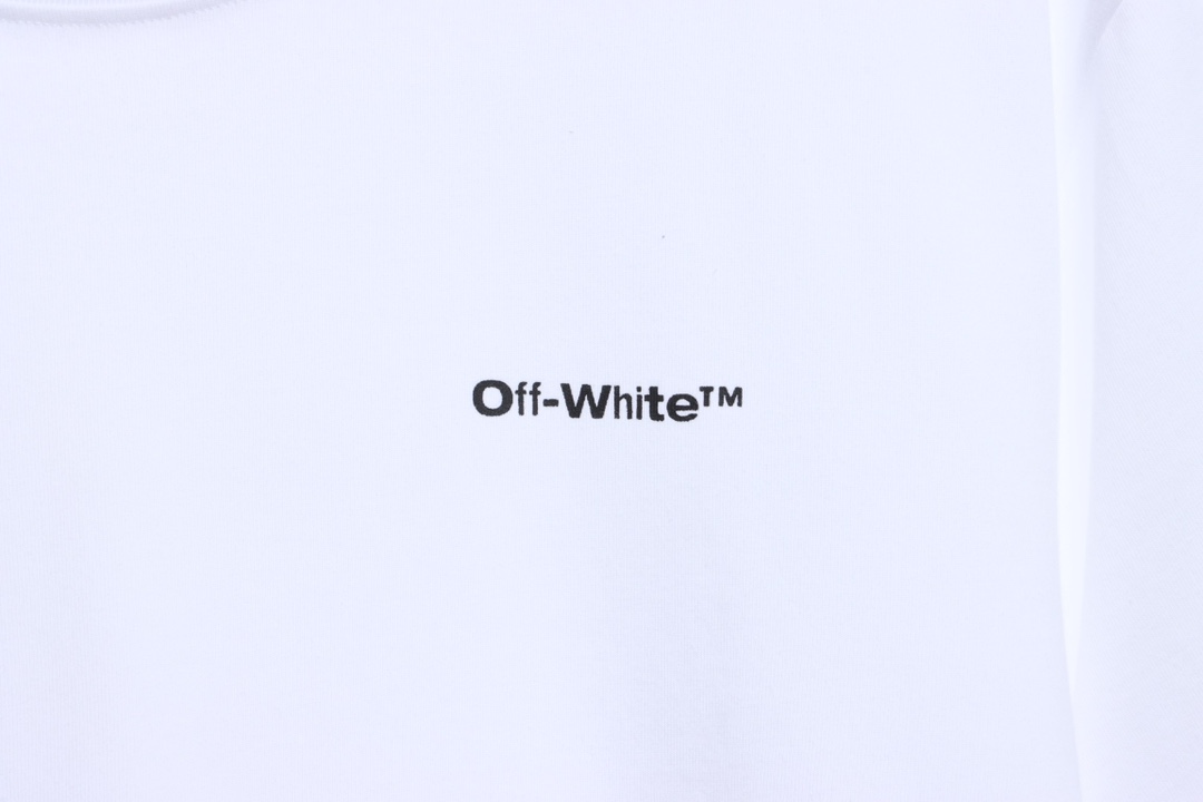 OW palm arrow print short sleeves