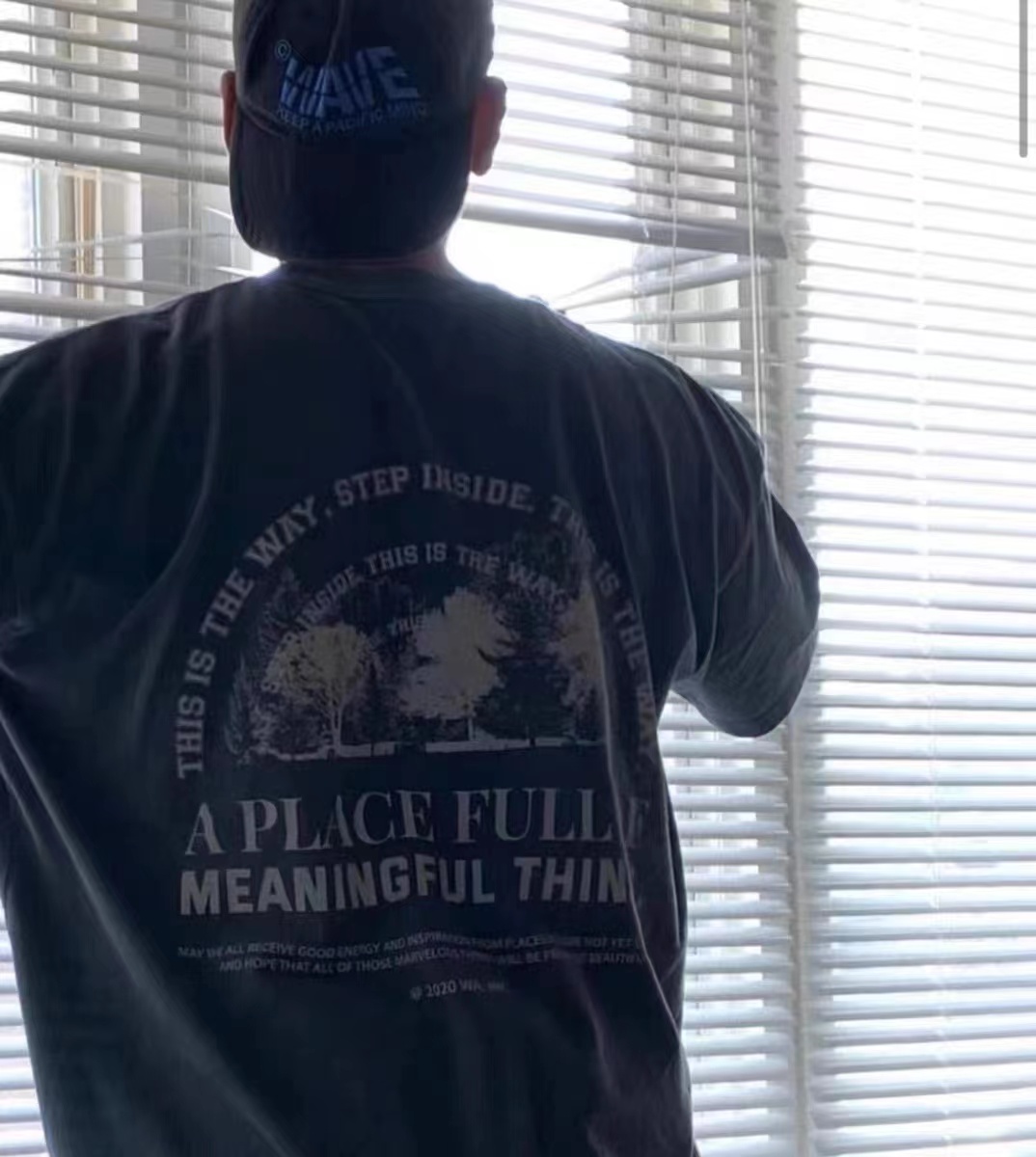 FAR.ARCHIVE White Letter Print Short Sleeve T-Shirt