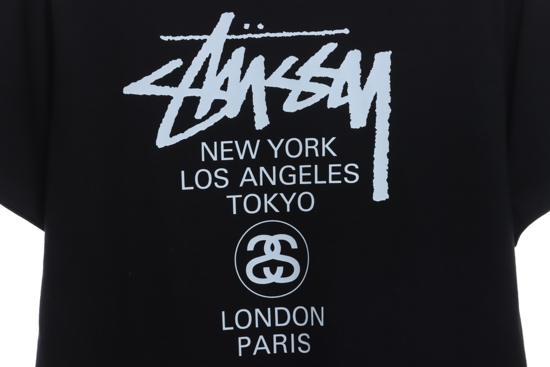 Stussy Classic World Tour Printing short sleeves