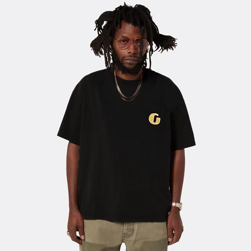 GALLERY DEPT retro gradient letter print short sleeves