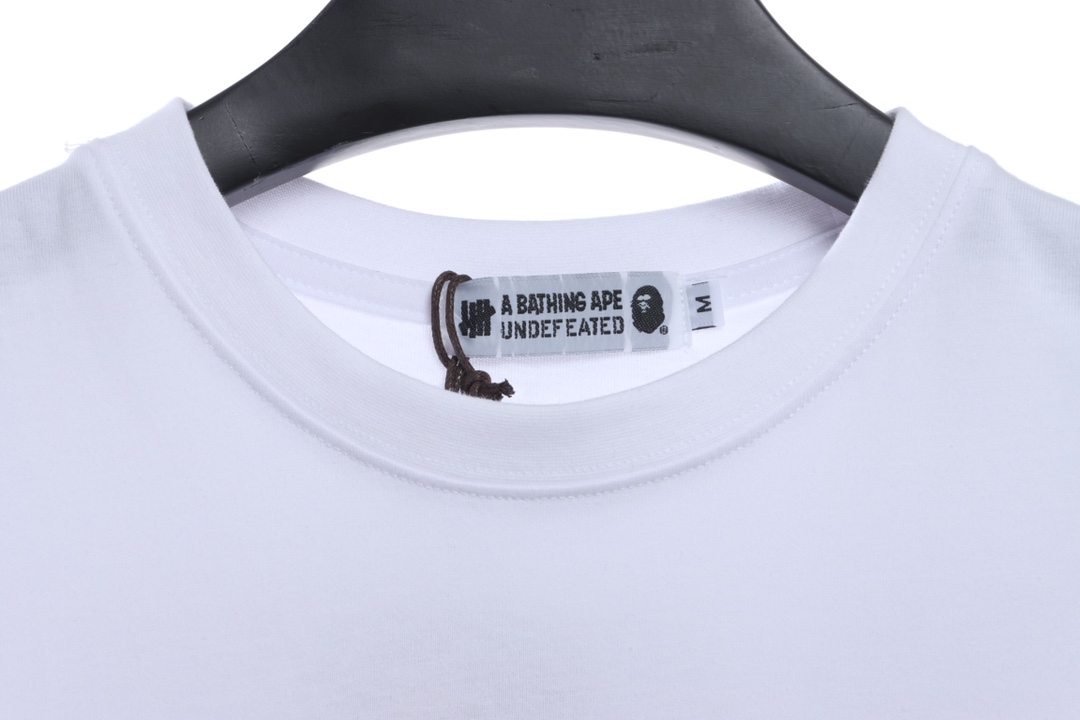 BAPE co-signed UDF camouflage five-bar short sleeves