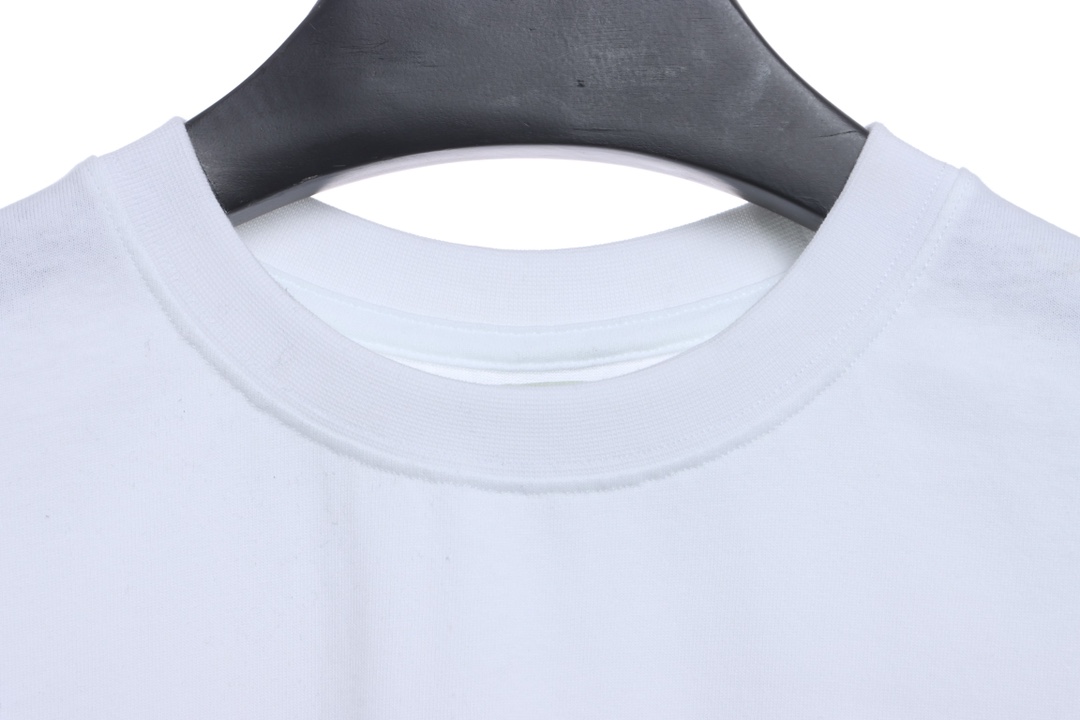 OW oil painting printing short sleeves