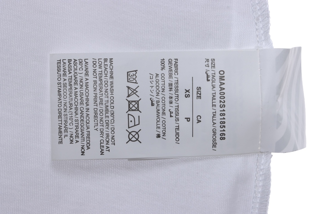 OW tape arrowhead printing short sleeves