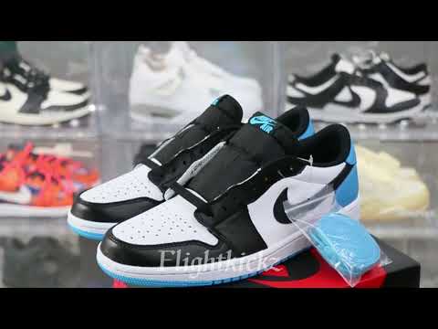 Air Jordan 1 Retro Low OG Black Dark Powder Blue