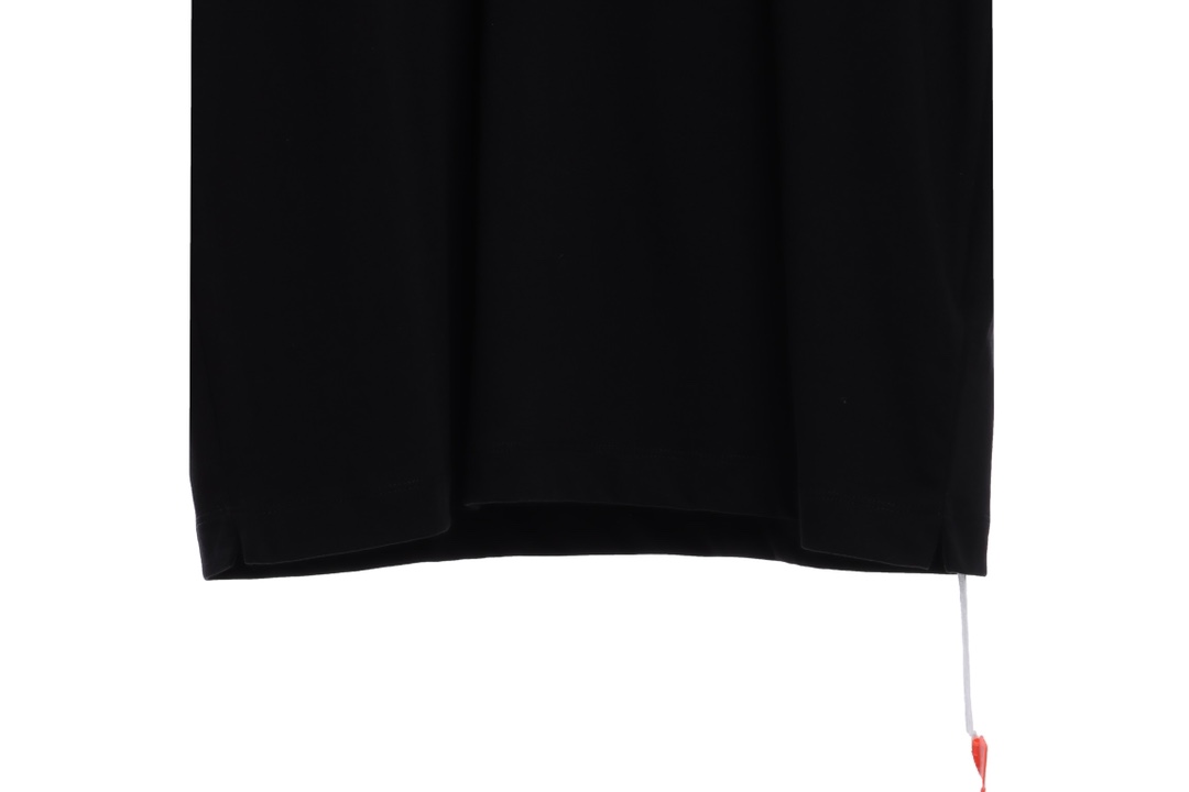 OW overlapping arrowhead pattern printing short sleeves