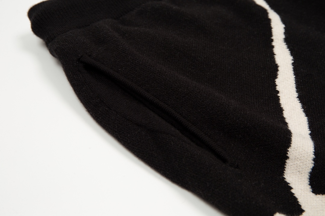 Rhud3 2023ss men’s and women’s knitted jacquard alphabet shorts