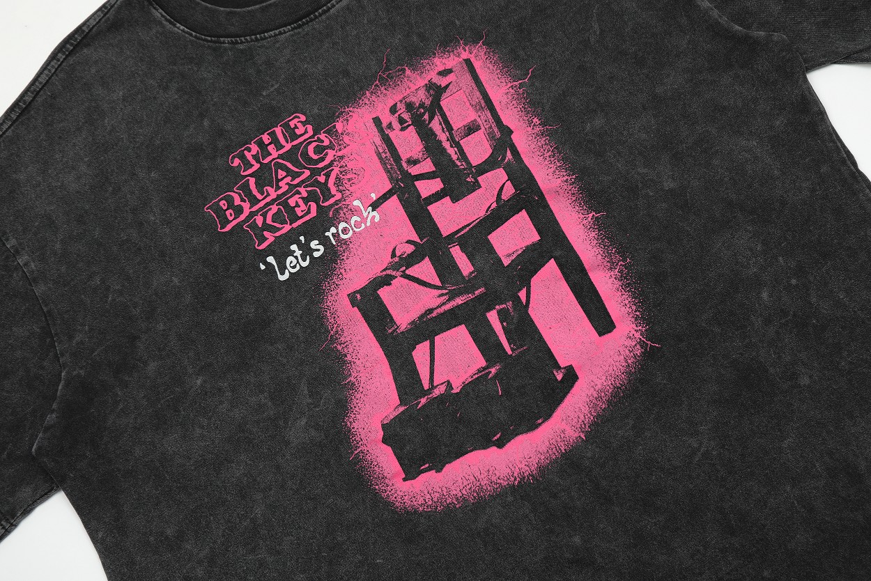 Gallery Dep Dark seat printing and washing to make old short sleeves