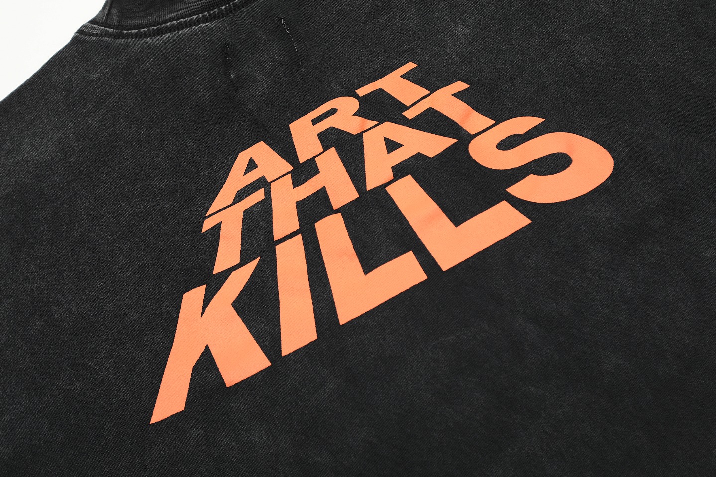 Gallery Dep ATK interesting letter printing washing to make old retro short sleeves