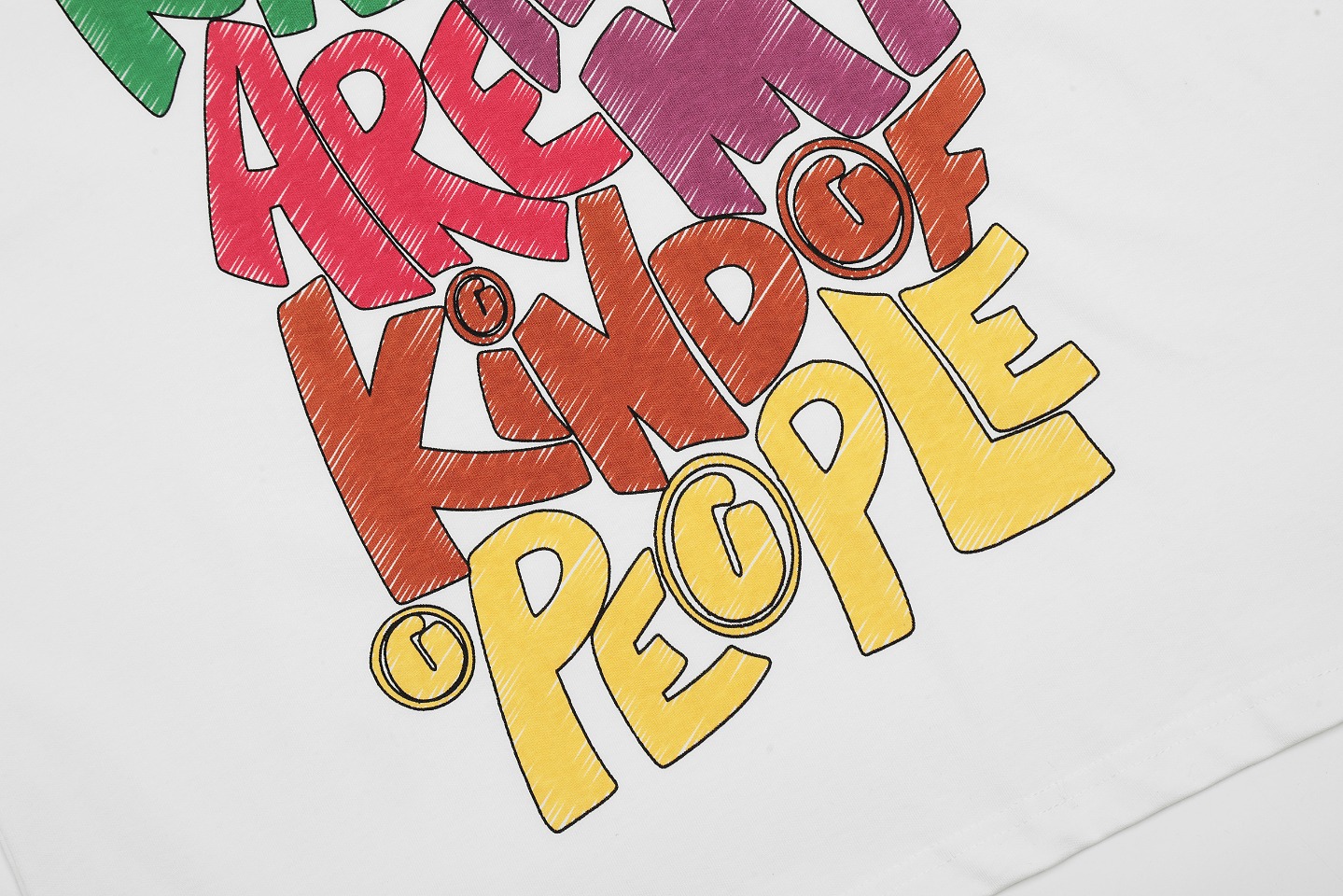 Gallery Dep Crayon hand-painted printing short sleeves