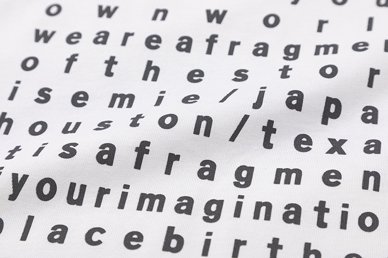 Travis Scott Joint badge style Logo letter foam printing round collar and short sleeves